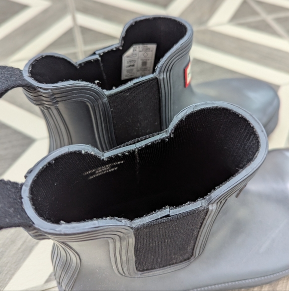 Hunter Chelsea Rain Boots Size 6 - Picture 7 of 14